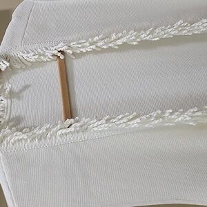 Chico's White Cotton Vest